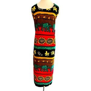 African Print Dress